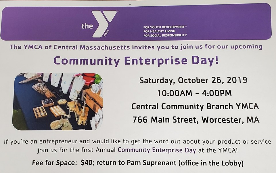 Read more about the article YMCA of Central Mass is Hosting a Community Enterprise Day On October 26th