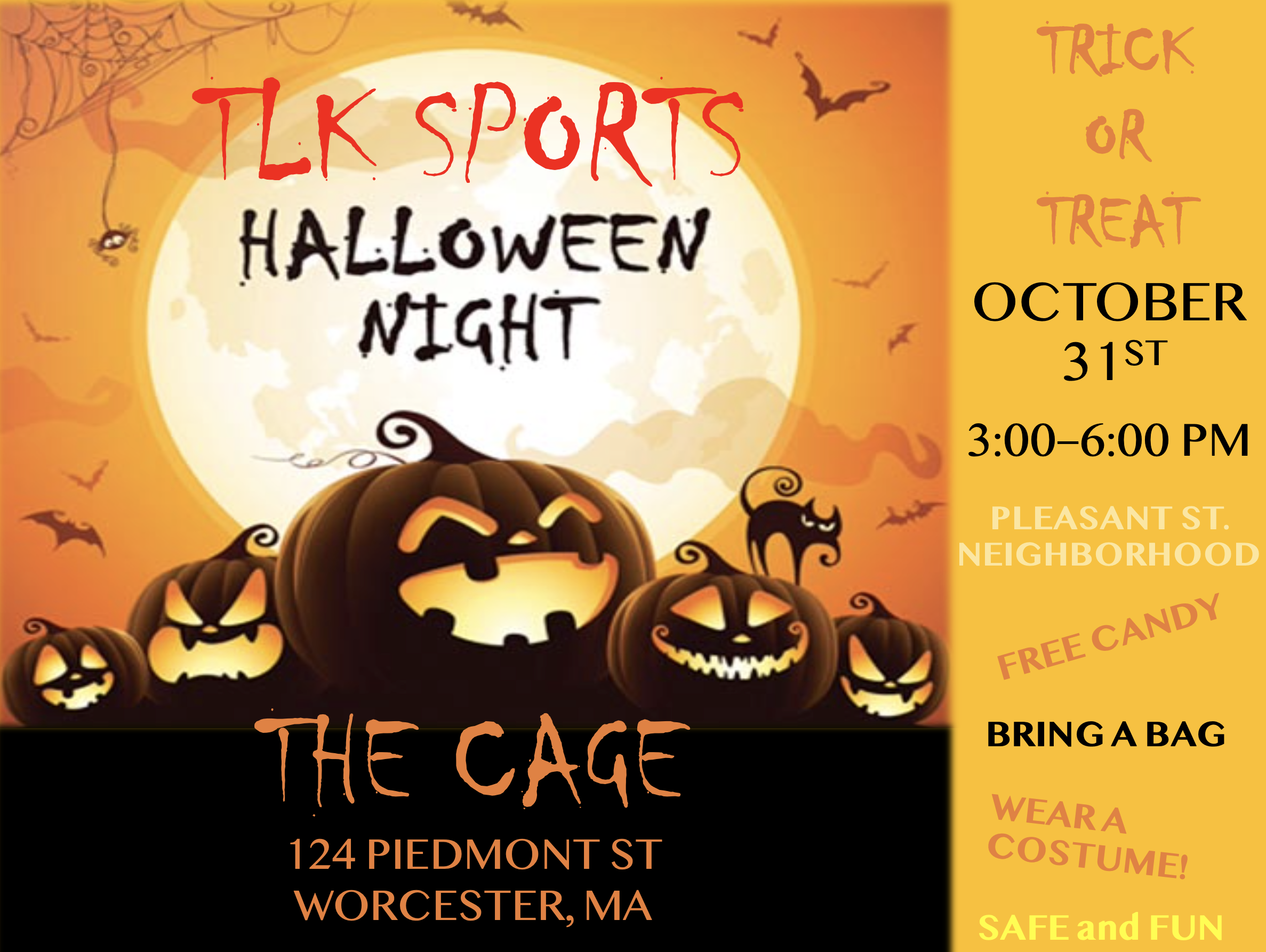 Read more about the article Halloween at The Cage