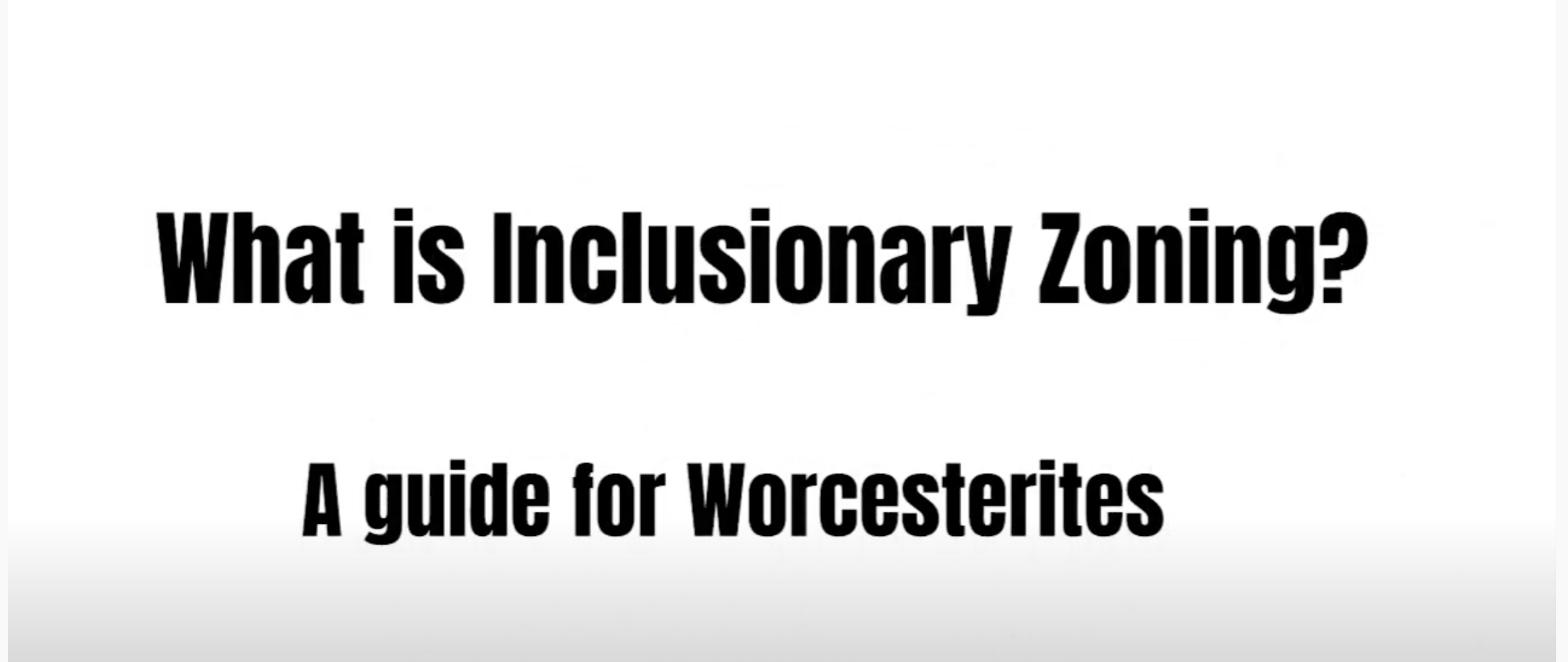 Read more about the article What is Inclusionary Zoning